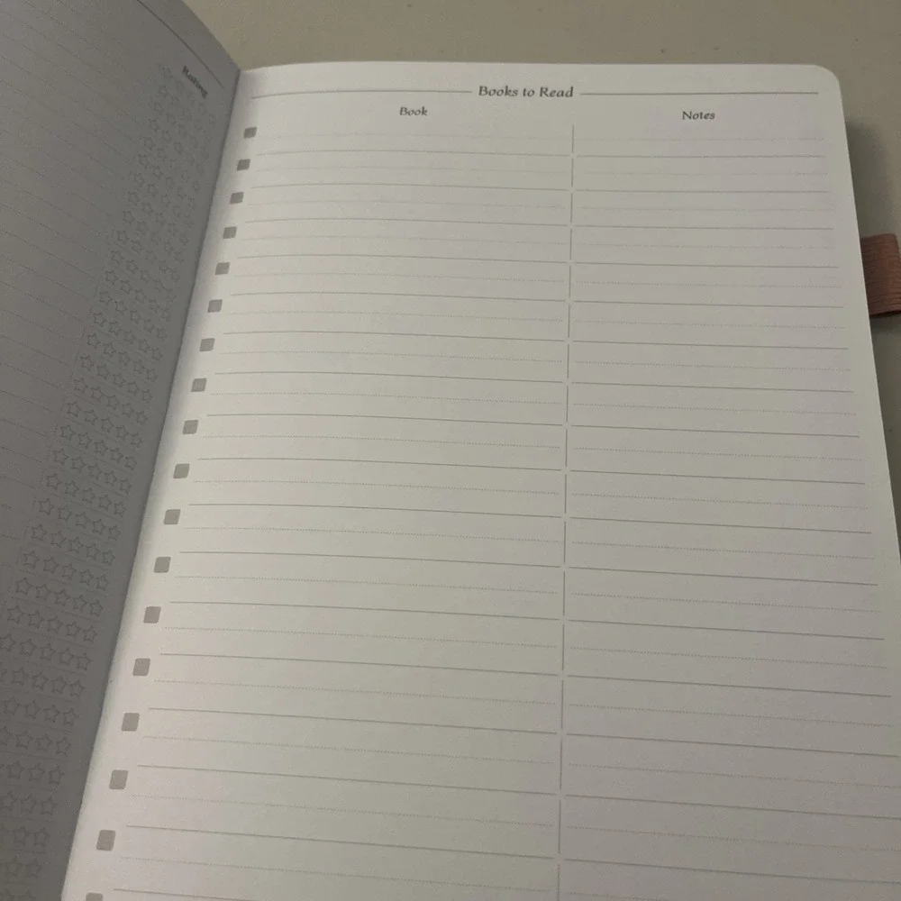 Legend Planner Reading‎ Journal Rose Gold, NEW Book Review